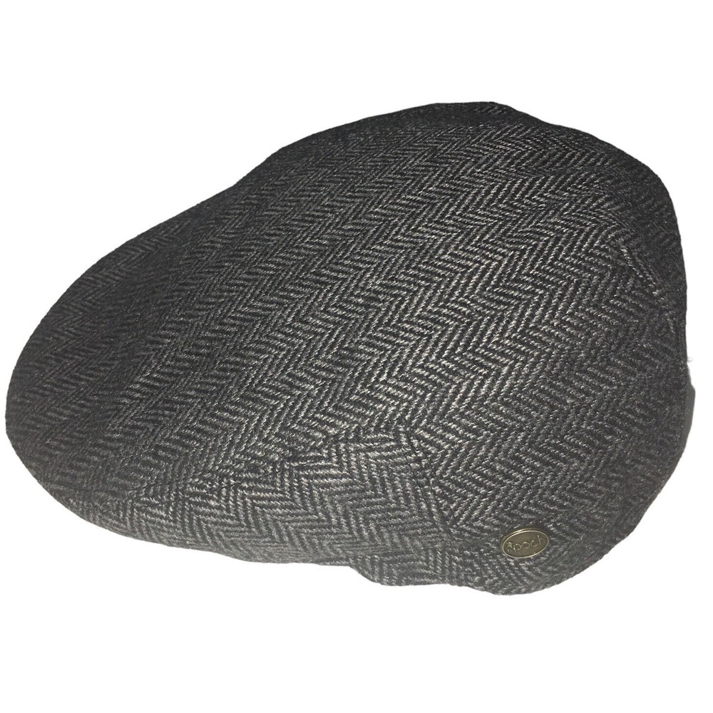 Epoch Hats Company Newsboy Hat 100% Wool Plaid Flannel Lining Ivy Cap Sz M